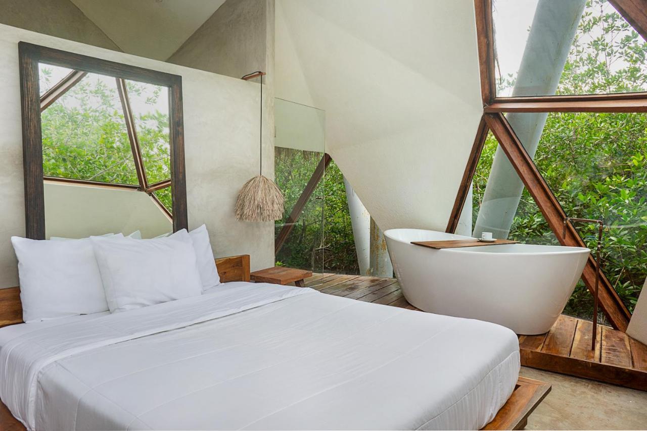 Mamasan Treehouses & Cabins Τουλούμ Εξωτερικό φωτογραφία